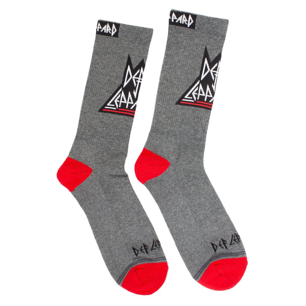 Def Leppard - Logo Socken - Grau